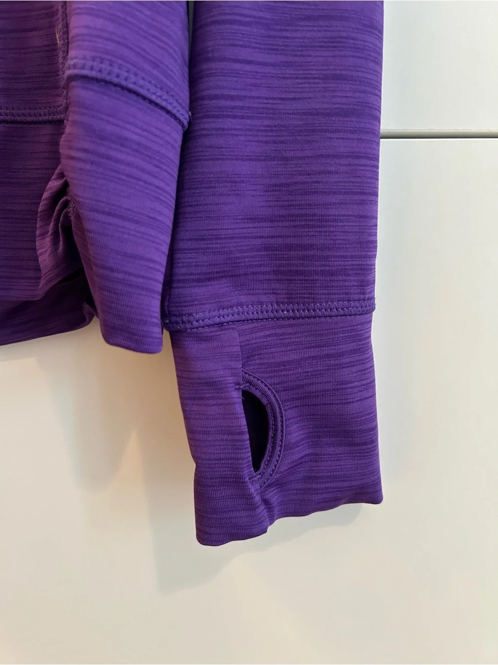 Danskin Now Purple Long Sleeve Active Dance Top - Size L/G (10/12)